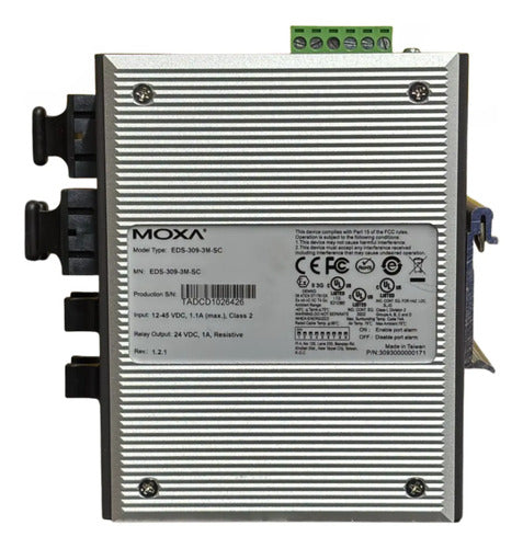 Switch Eds-309-3m-sc Moxa Novo