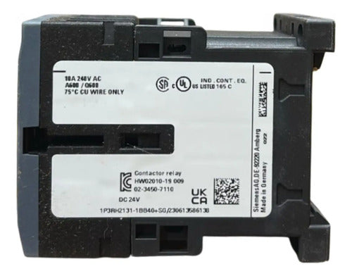 Contator Auxiliar 10a 230v 3na+1nf 3rh2131-1bb40 Siemens 230 V