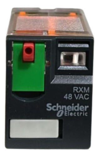 Kit Com 2: Rele Miniatura 4c/o 3a 48vca Rxm4gb1e7 Schneider 48vca
