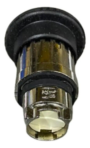 Cabeçote Cogumelo Ø40 Com Retenção Preto Zb4bs52 Schneider Preto -