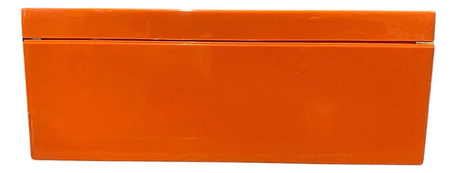 Botoeira De Plástico Absp4 C/ 4 Furos De 22mm Ace Schmersal Laranja
