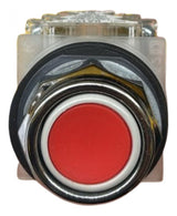 Botao 30mm Metalico Impulsao 1na+1nf 9001kr1rh13 Schneider Metálico
