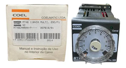 Rele Tempo Mt48-cmrraa Mt48 110vca Coel 110vca