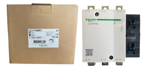 Contator 3p 150a 440v 40-400hz Lc1f150r7 Schneider 440vca