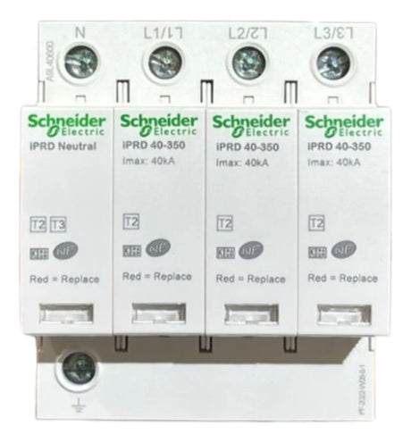 Dps Acti9 Protetor Surto Iprd40 40ka 3p+n A9l40600 Schneider