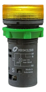 Sinalizador Sonoro 22mm Plástico 90db Xb5ks2b8 Schneider 24vca/cc