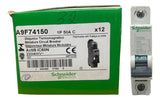 Disjuntor Acti9 Ic60n 1p 50a Curva C A9f74150 Schneider