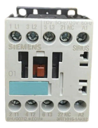 Contator 3rt1015-1ak62 110v Siemens 127v