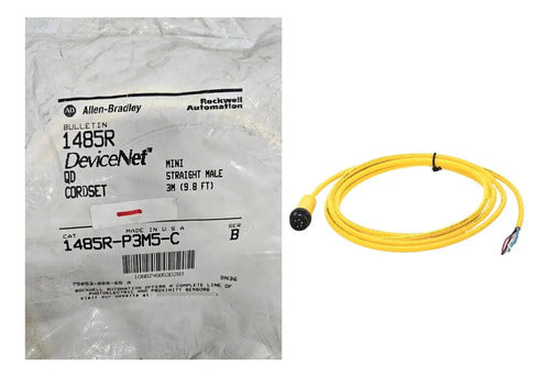 Cabo 1485r-p3m5-c 3m 5p Amarelo Allen-bradley Novo!