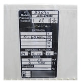 Conversor De Sinal As-200 Ent 0-60mvcc Ent Aux 24vcc Engro  Bege Não Foi Informado