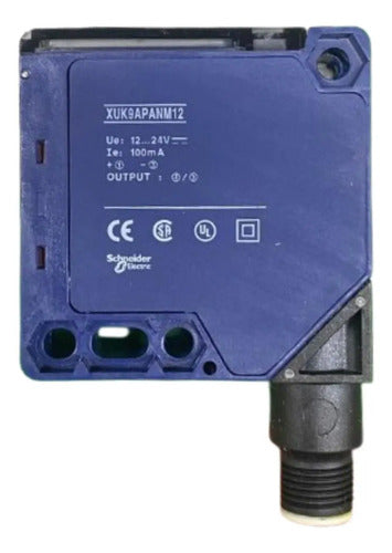 Sensor Fotoeletrico 5m M12 Xuk9apanm12 Telemecanique