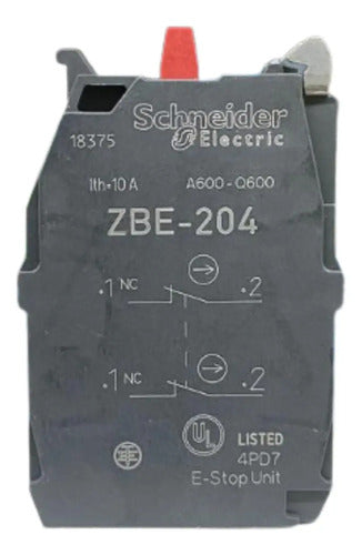 Bloco De Contato 2nf Zbe204 Schneider