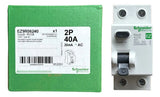Interruptor Diferencial 2p 40a 6ka 230v Ez9r09240 Schneider