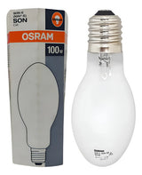 Kit 3 Lampadas Osram Vapor De Sodio Ovóide 100w E40 9000lm 220v Branco