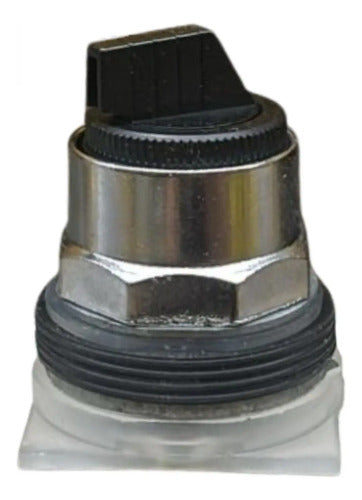 Comutador 30mm Metálico 2 Posições 9001ks34bh13 Schneider Preto 1naf