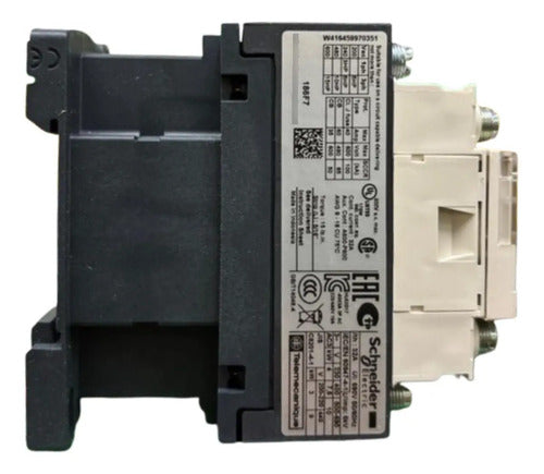 Contator Lc1d186f7 3p 18a Ac-3 110vca 1na+1nf Schneider 110v