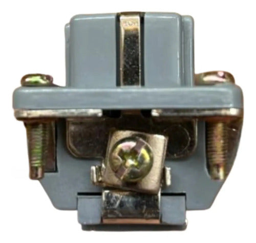 Kit C/ 2 Pçs: Miolo Femea Multipolar 6p 16a 600v Smb06 Steck Cinza
