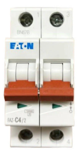 Disjuntor Bipolar Faz-c4/2-sa 4a Eaton