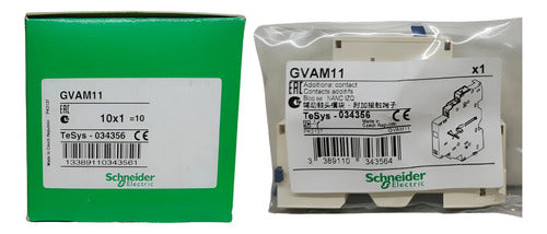 Contato De Sinalização De Curtocircuito Gvam11 Schneider 24...240 V Ca E 24...60 V Cc