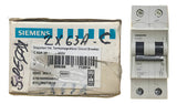 Disjuntor Termomagnetico 2p 5sx2263-7 63a Siemens - 50/60hz