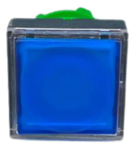 Cabeçote Para Botão Luminoso Zb5cw363 Led Azul Schneider Azul 0