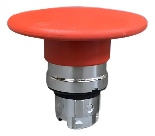 Cabeçote Para Botão Ø22mm Metálico Vermelho Zb4br4 Schneider Vermelho -