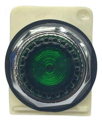 Botao 30mm Saliente Luminoso Verde 9001k2l40gh13 Schneider Verde 1naf