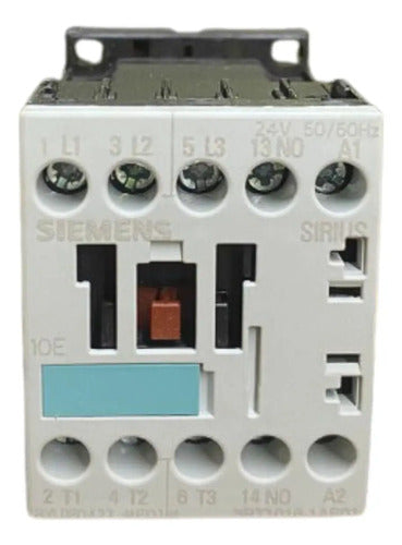 Contator 3rt1016-1ab01 24v Ac-3 9a 4kw 5cv 1na Siemens 24v