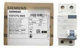 Interruptor Diferencial 5sv5316-0mb 63a Siemens Cinza