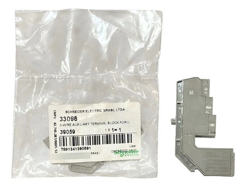 Borne 3 Fios Para Chassis Nt 33098 Schneider