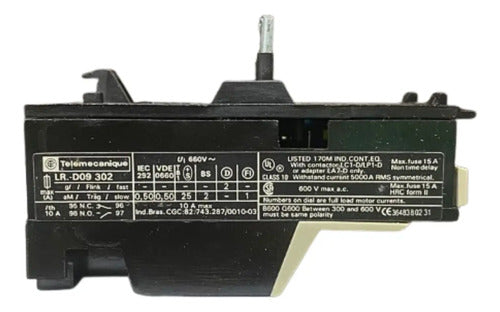 Relé Térmico Lr1d9302 0,16-0,25a Telemecanique -