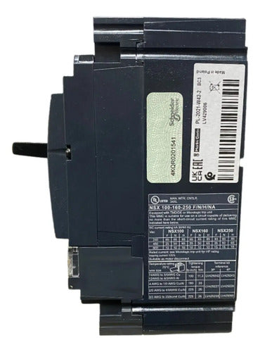 Disjuntor Tripolar 100a Nsx100n-tm100d Lv429840 Schneider