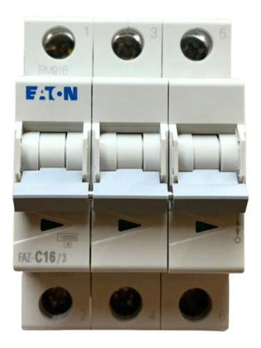 Disjuntor Tripolar Faz-c16/3-sa 16a Eaton