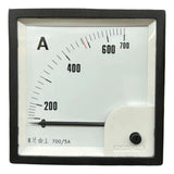 Amperimetro Fm96pc 700/5a Travamento Em 484a Ip54 Kron