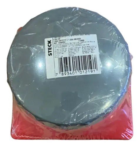 Tomada De Embutir 3p+t+pil 200a 380/440v 6h S4846w Vm Steck  Vermelho