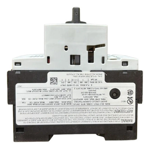 Disjuntor Motor 3rv1021-1ea10 2,8-4,0a Siemens
