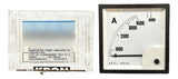 Amperimetro Fm96pc 4000/8000/5a Travamento Em 3200 Ip54 Kron