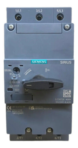 Disjuntor Motor 3rv2041-4ja10 45-63a Siemens - 50/60hz