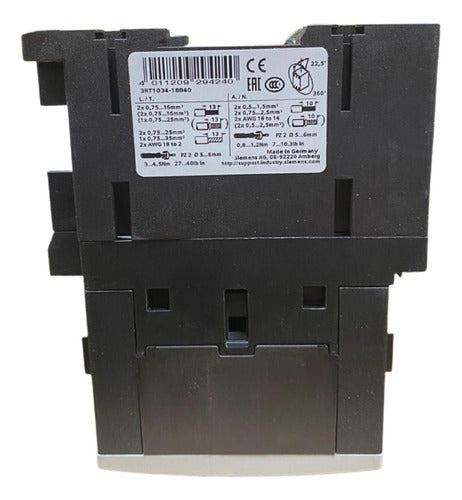 Contator 3rt1034-1bb40 32a 24vcc Siemens