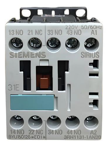Contator Auxiliar 3rh1131-2an20 220v Siemens 220v