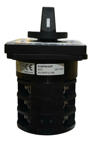 Comutador Rotativo Rev 32a K30f003up Schneider Preto -