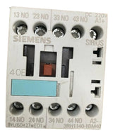 Contator Auxiliar 3rh1140-1bm40 Siemens Novo!!! 220v