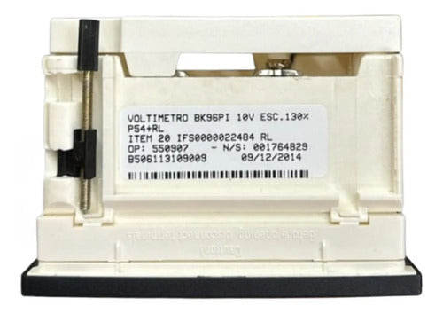 Voltimetro Bk96pi 10v Escala 0 A 130% Ip54 Kron