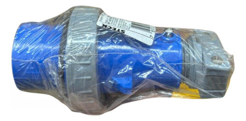 Plug Shock Tite 3p+t 16a 200/250v 9h S4079wnq Azul Steck Azul