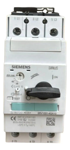 Disjuntor Motor 3rv1031-4ga10 36-45a Siemens 690v 50/60hz
