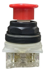 Botão 30mm 1na+1nf Vermelho 9001skr24rh13 Schneider Vermelho 1naf
