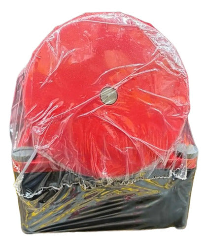 Tomada Sobrepor A4606 125a 3p+t 380/440v 6h Ip67 Vm Steck Vermelho