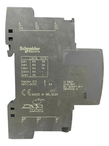 Contato Auxiliar 19071 6a 220/240v - Ng125  220v