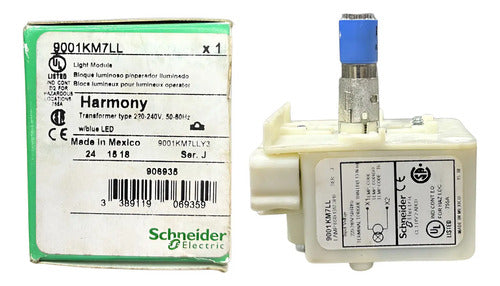 Modulo Luminoso Led Alto Brilho 240v Az 9001km7ll Schneider 240v