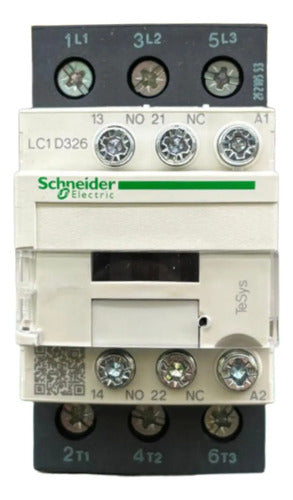 Contator Tesys 3p 32a 440vca 1na+1nf Lc1d326r7 Schneider 440v